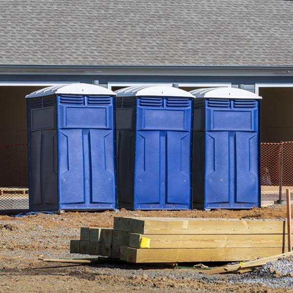 are there any restrictions on where i can place the portable restrooms during my rental period in Tiburon California
